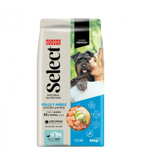 Picart Select Mini Pollo y Arroz 800g - Alimento para Perros Adultos
